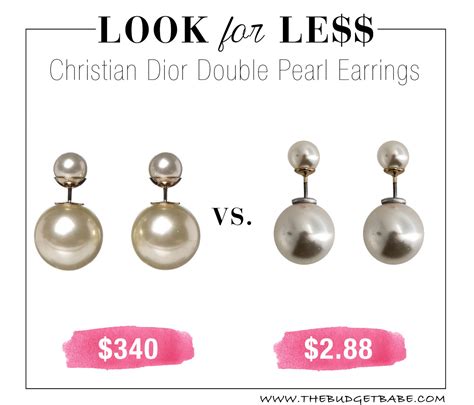 dior pearl earring dupe